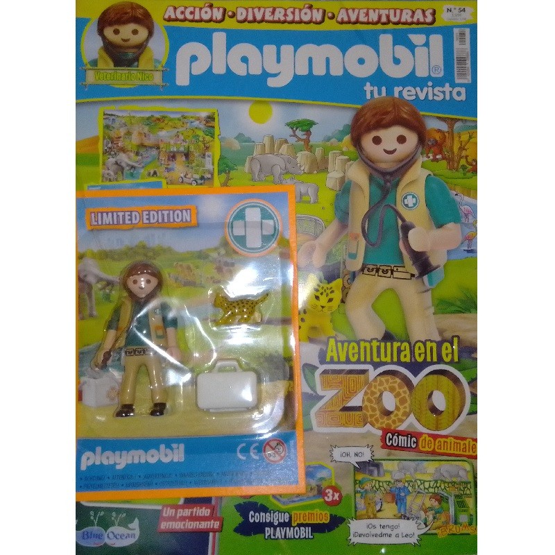 playmobil n 54 chico - Revista Playmobil 54 bimensual chicos