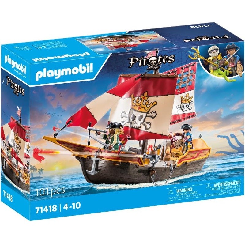 playmobil 71418 - Barco Pirata