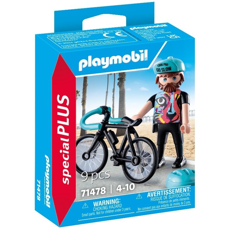 playmobil 71478 - Ciclista de carretera Paul