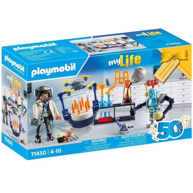 playmobil 71450 - Investigador con robots. 50 Aniversario