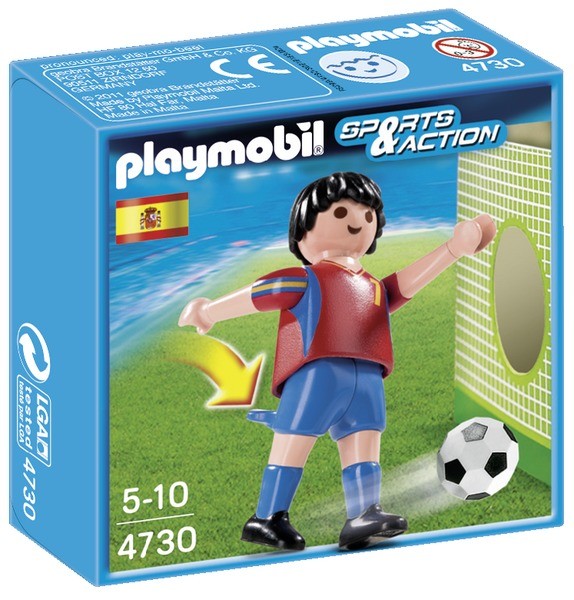playmobil 4730 - Jugador de Fútbol - España