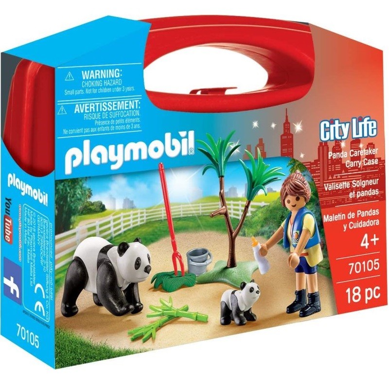 playmobil 70105 - Maletín Pandas 