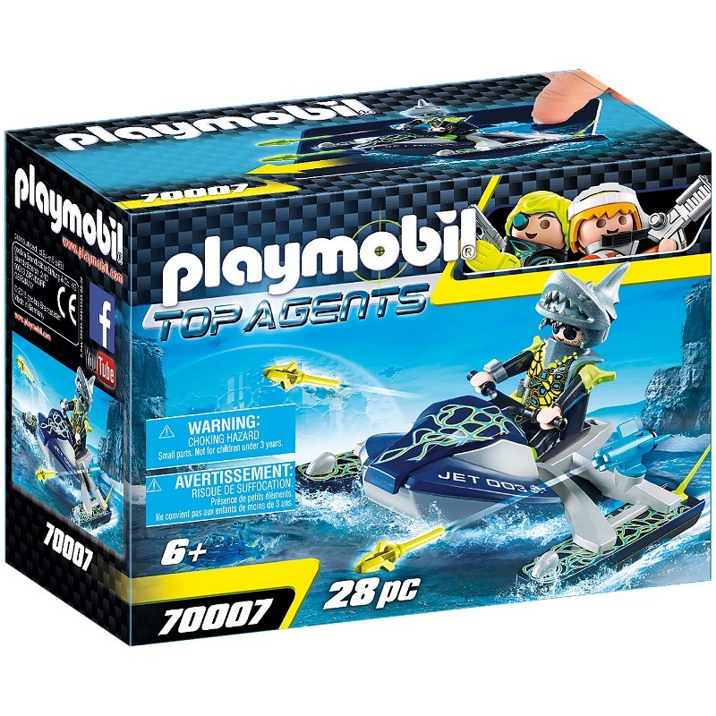 playmobil 70007 - Nave Cohete TEAM S.H.A.R.K.