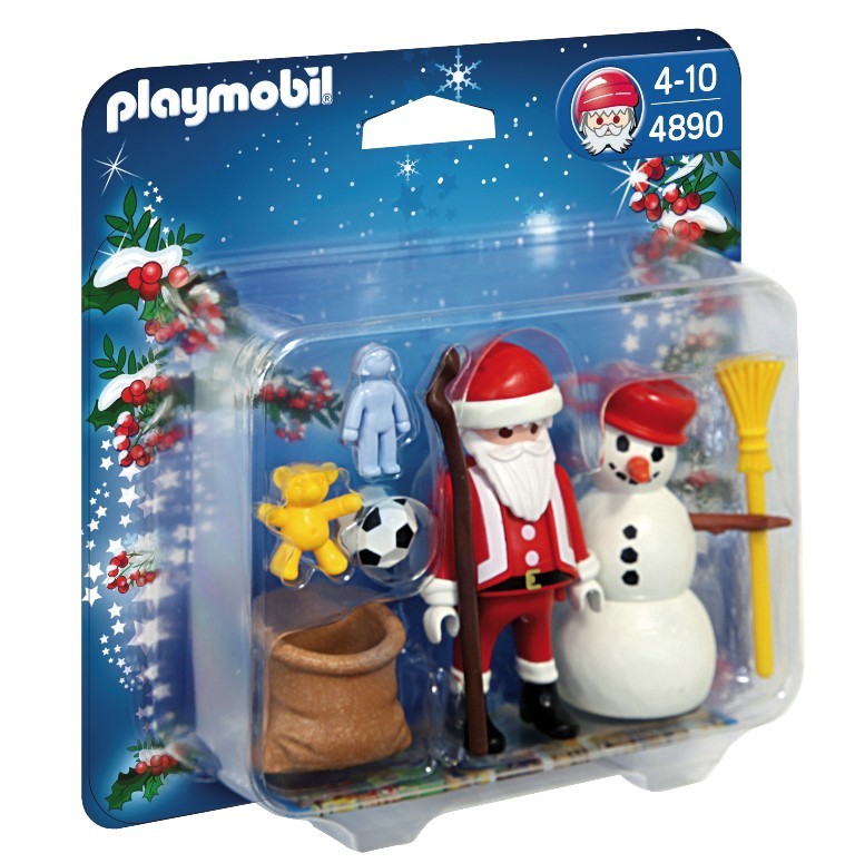 playmobil 4890 - Papá Noel y muñeco de nieve