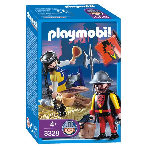 playmobil 3328 - Príncipe Prisionero y Guardián