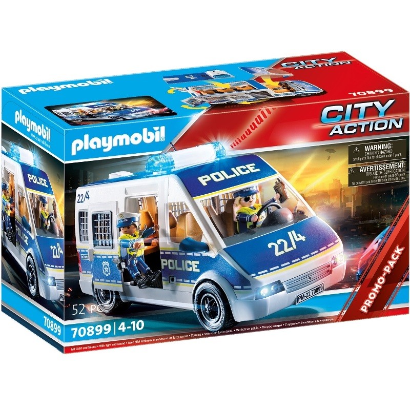 playmobil 70899 - Coche de Policía con luz y sonido