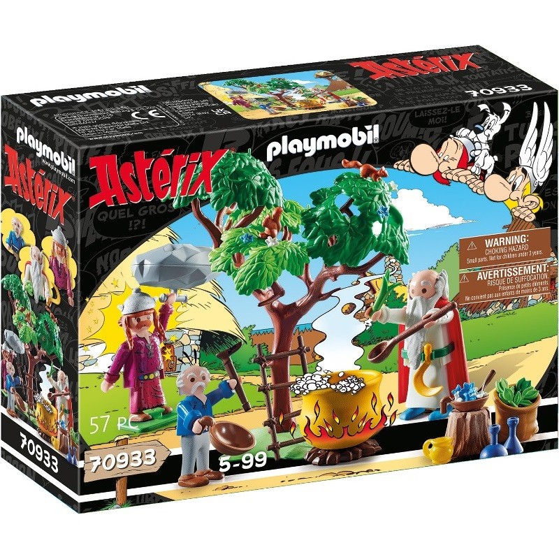 playmobil 70933 - Panorámix con el caldero de la poción mágica