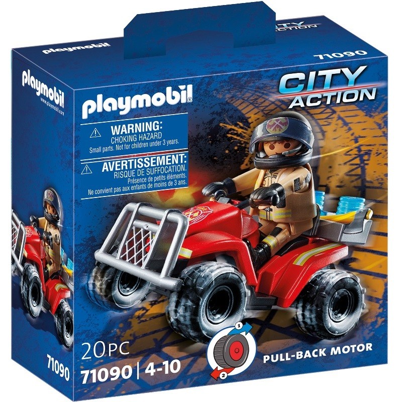 playmobil 71090 - Bomberos Speed Quad
