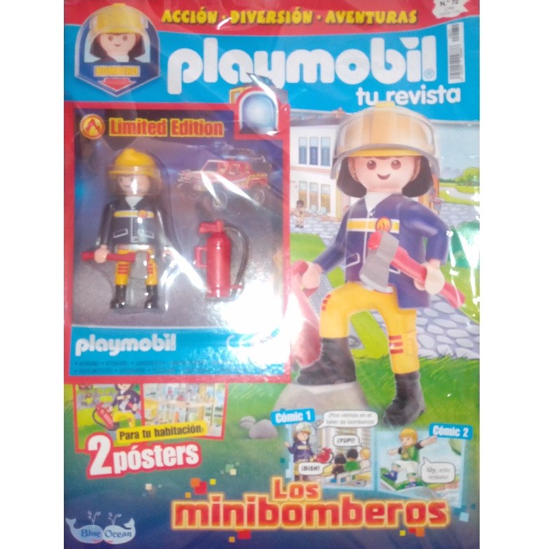 playmobil n 72 chico - Revista Playmobil 72 bimensual chicos
