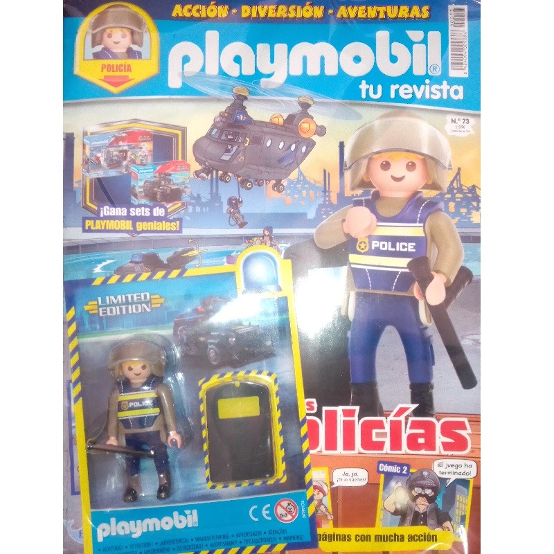 playmobil n 73 chico - Revista Playmobil 73 bimensual chicos