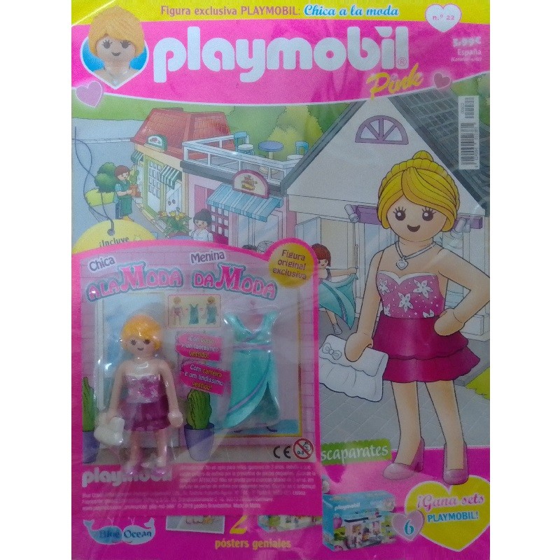 playmobil n 22 chica - Revista Playmobil 22 Pink