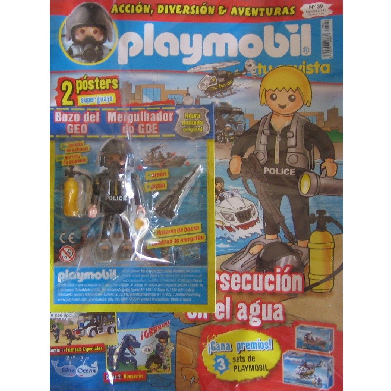 playmobil n 39 chico - Revista Playmobil 39 bimensual chicos