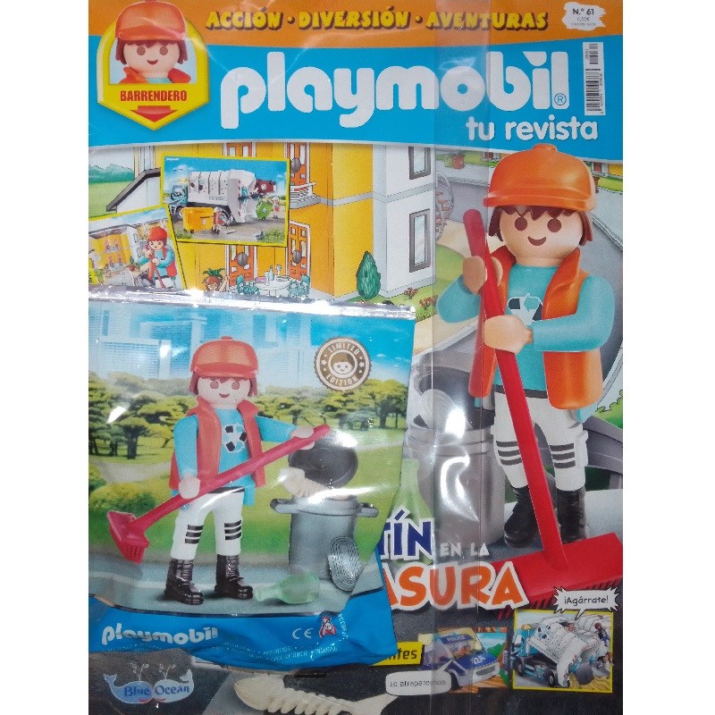 playmobil n 61 chico - Revista Playmobil 61 bimensual chicos
