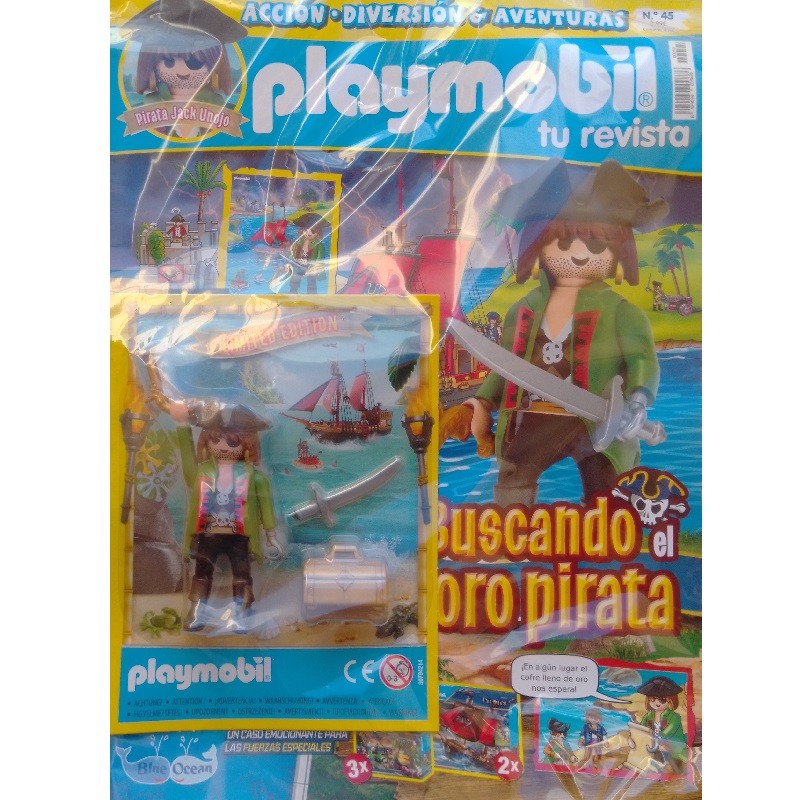 playmobil n 45 chico - Revista Playmobil 45 bimensual chicos
