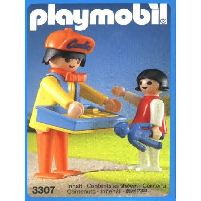 playmobil 3307 - Vendedor Golosinas