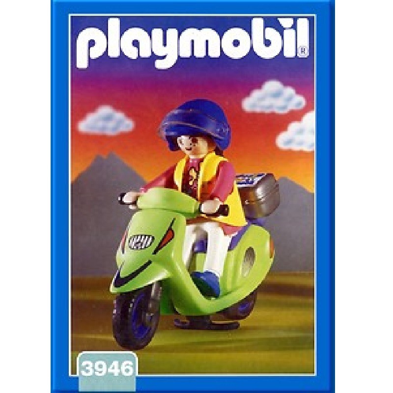 playmobil 3946 - Chica con Scooter