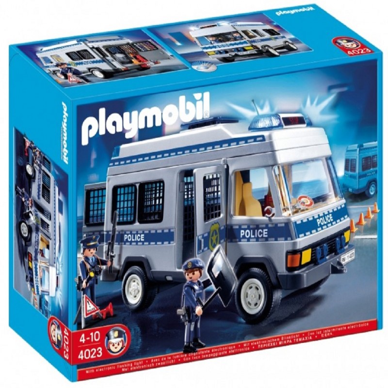 playmobil 4023 - Furgón de Policía