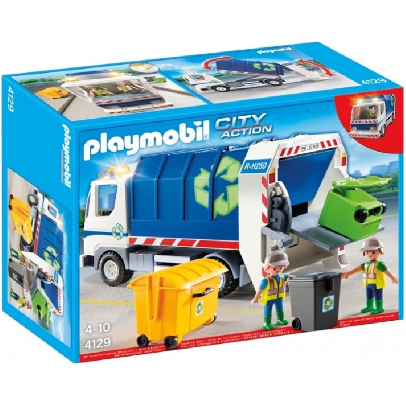 playmobil 4129 - Camión de Reciclaje con Luces