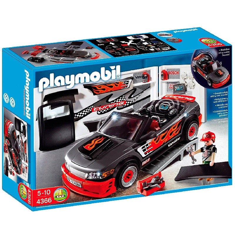 playmobil 4366 - Coche de tuning con sonido