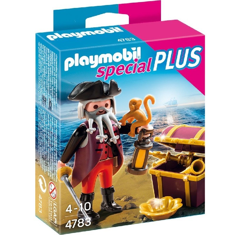 playmobil 4783 - Pirata con Cofre