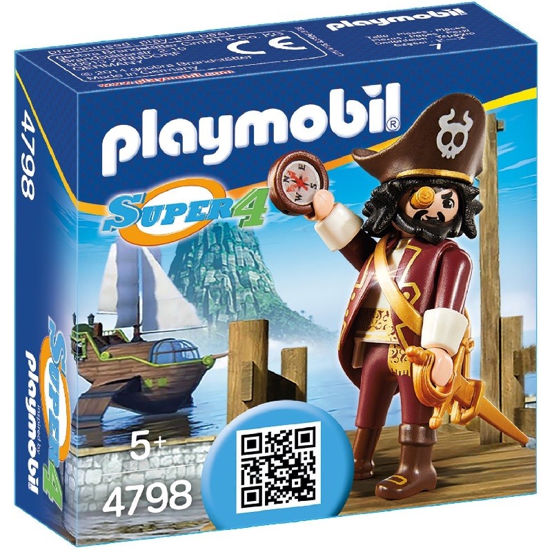 playmobil 4798 - Pirata Sharkbeard