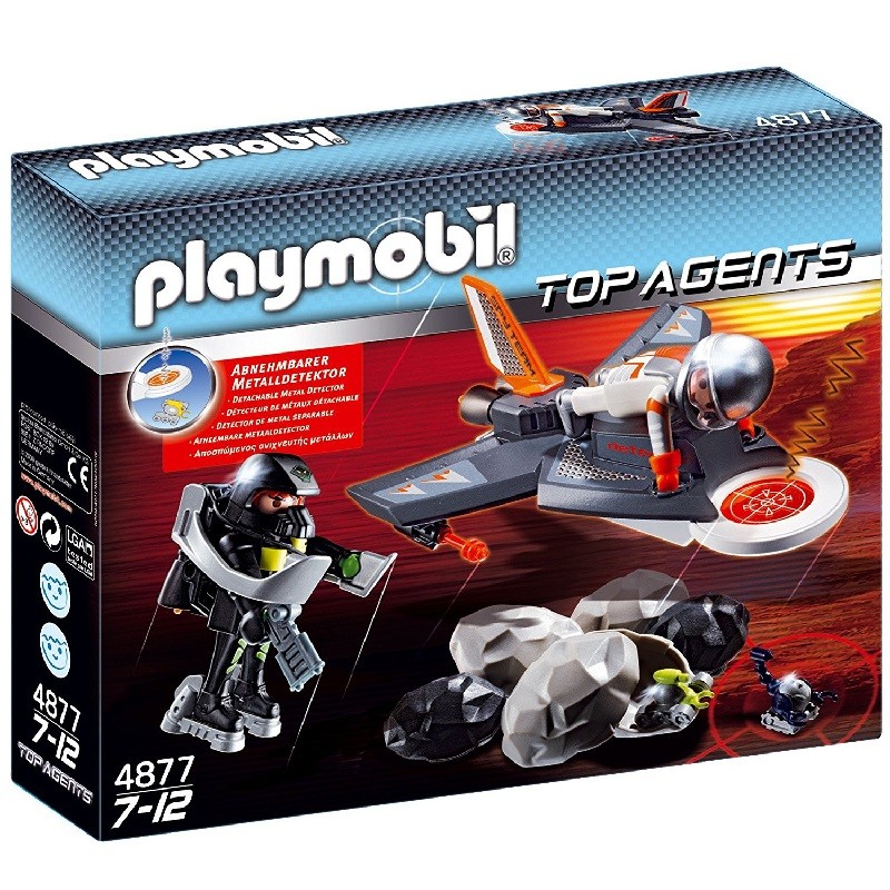 playmobil 4877 - Avion detector de espionaje