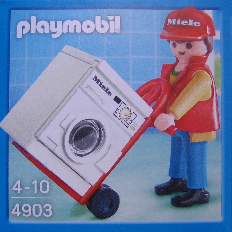playmobil 4903 v2 - Tecnico Miele 2011
