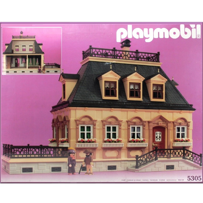 playmobil 5305 v1 - Mansion Victoriana Pequeña v.1