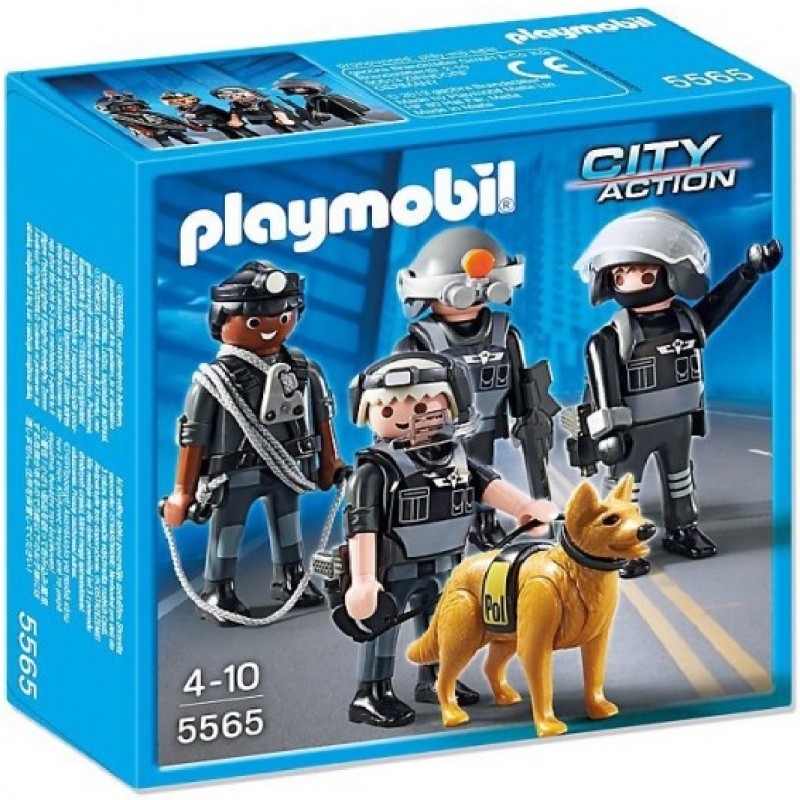 playmobil 5565 - Equipo de Unidad Especial de Policía