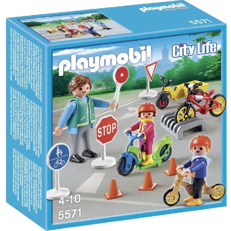playmobil 5571 - Niños con Seguridad Vial