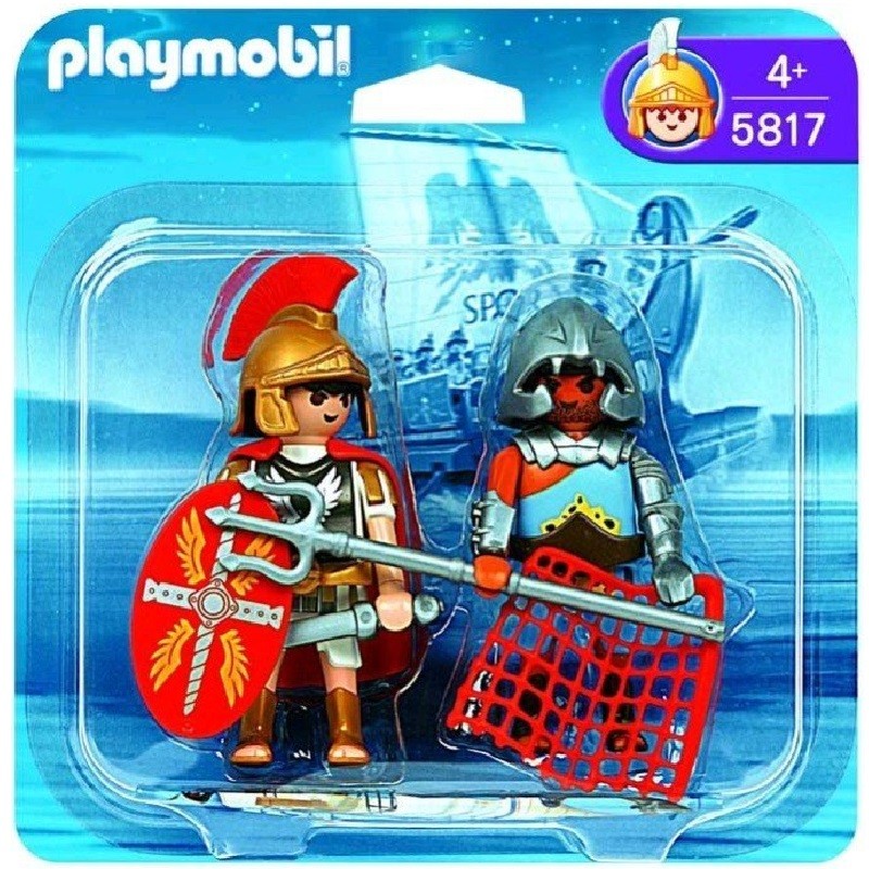 playmobil 5817 - Duo Pack Tribuno y Gladiador