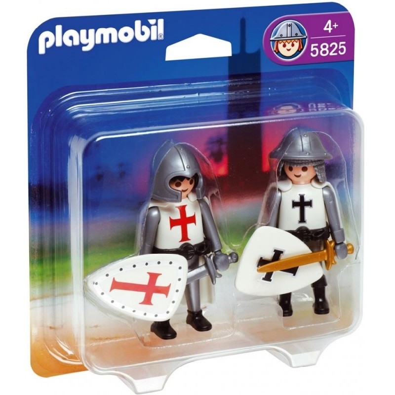 playmobil 5825 - Duo Pack Caballeros Cruzados