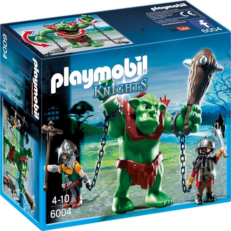 playmobil 6004 - Troll Gigante con Luchadores