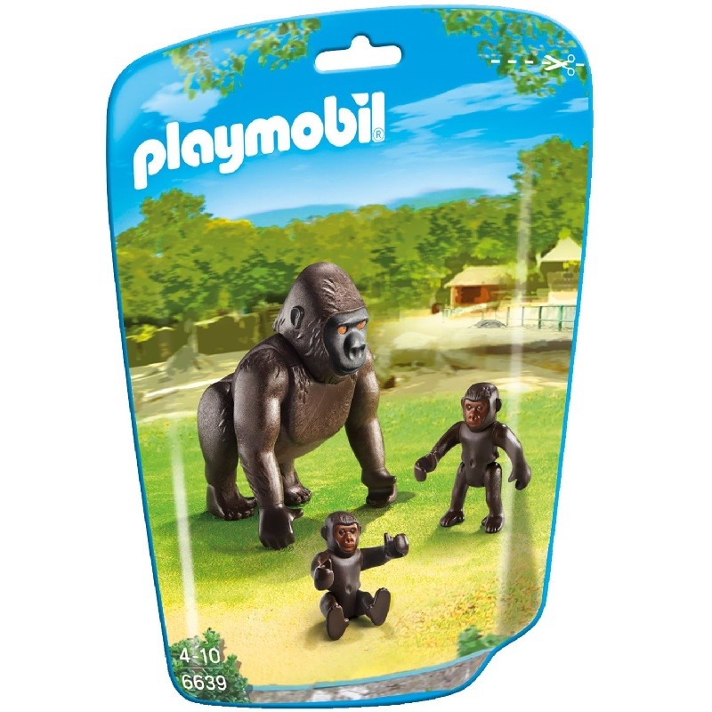 playmobil 6639 - Gorila con Bebés