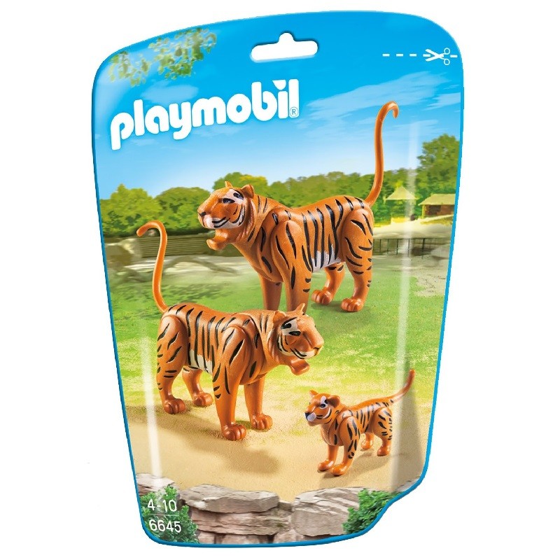 playmobil 6645 - Familia de Tigres