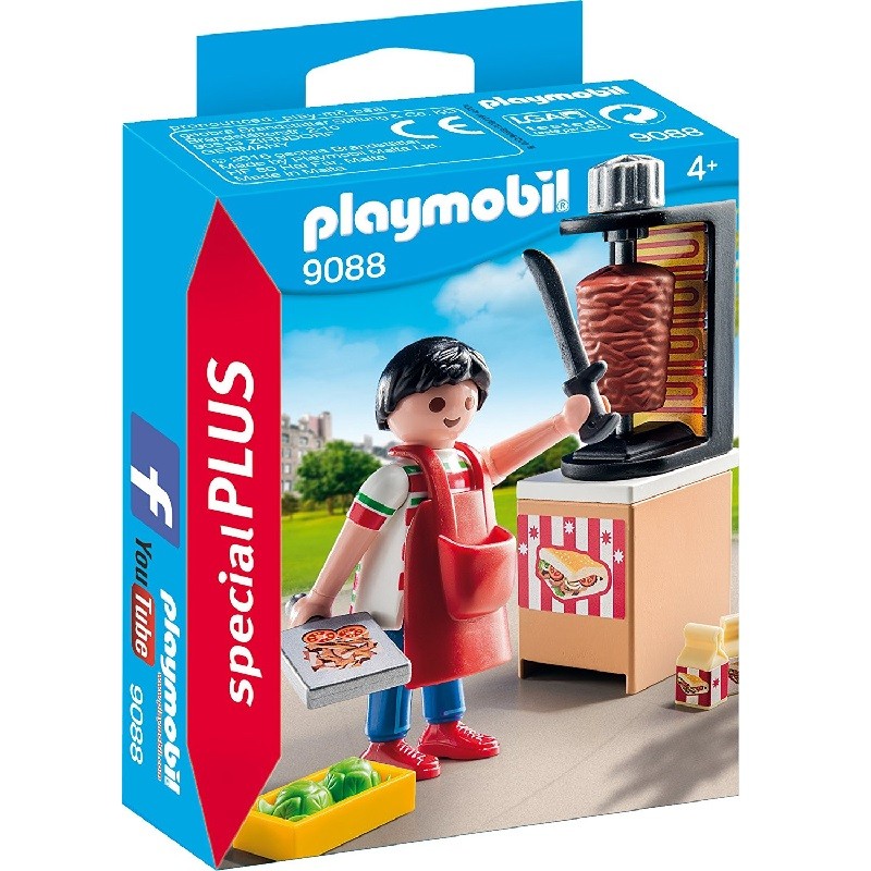 playmobil 9088 - Vendedor de Kebab