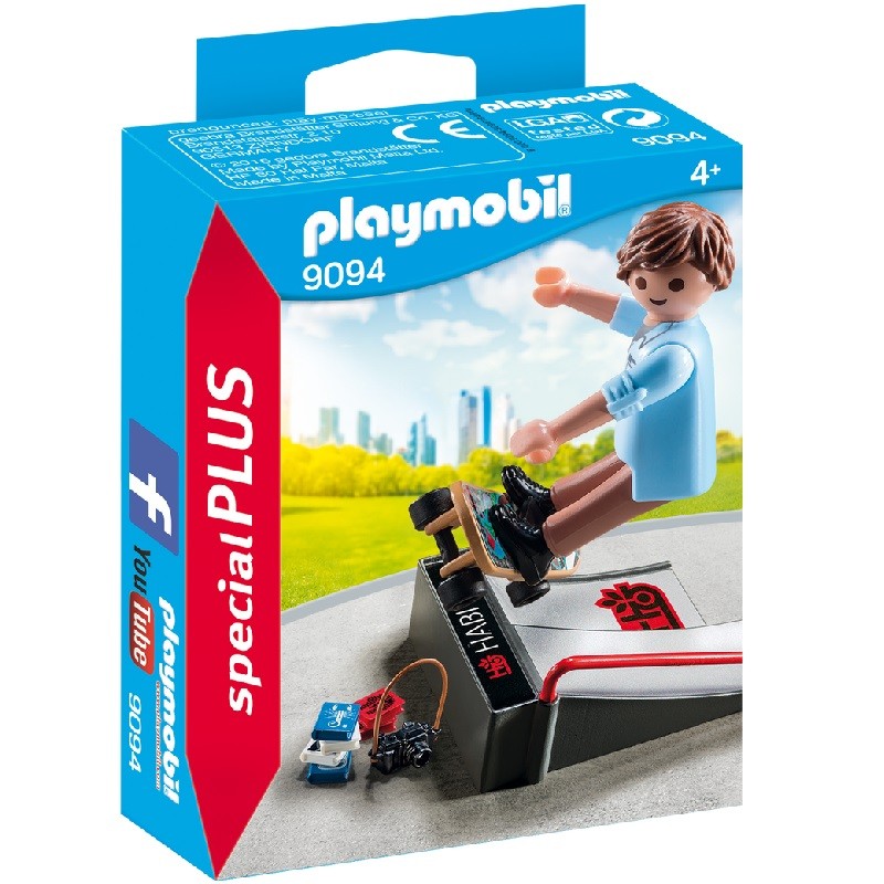 playmobil 9094 - Skater con Rampa