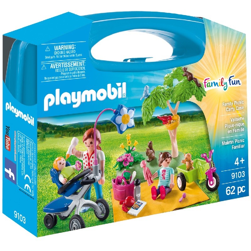playmobil 9103 - Maletín Grande Pícnic Familiar