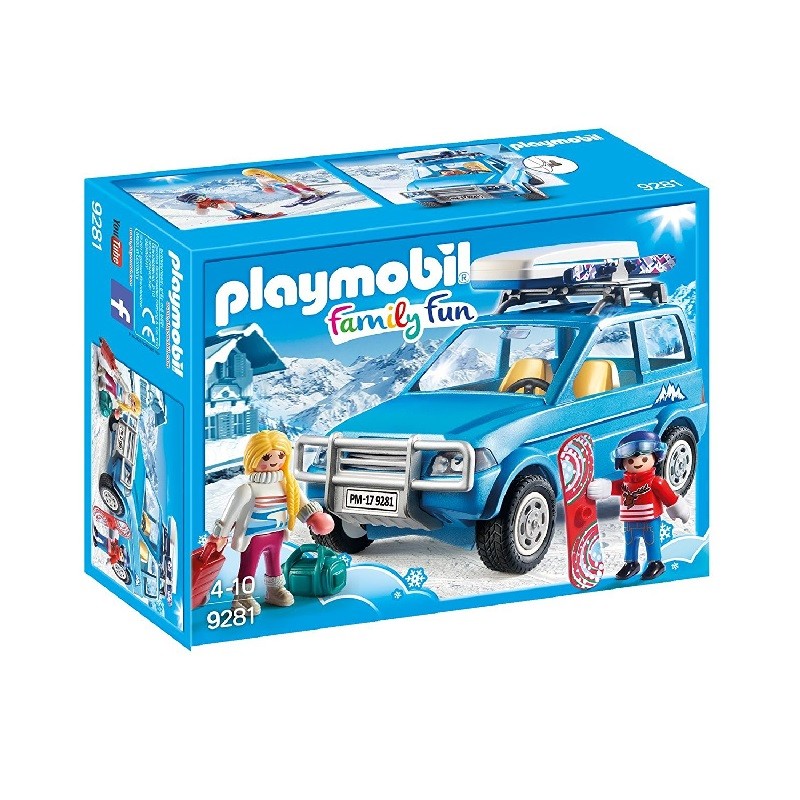 playmobil 9281 - Coche con cofre portaequipajes