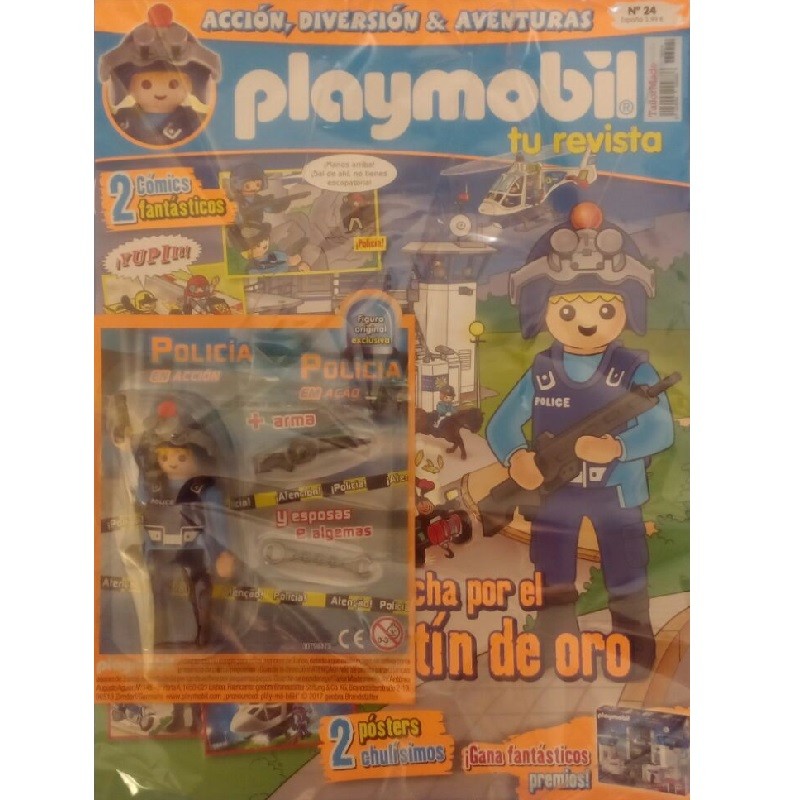 playmobil n 24 chico - Revista Playmobil 24 bimensual chicos