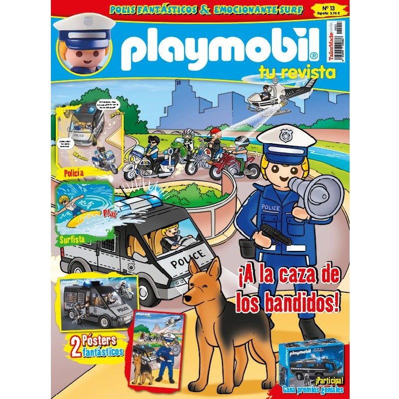playmobil n 13 chico - Revista Playmobil 13 bimensual chicos