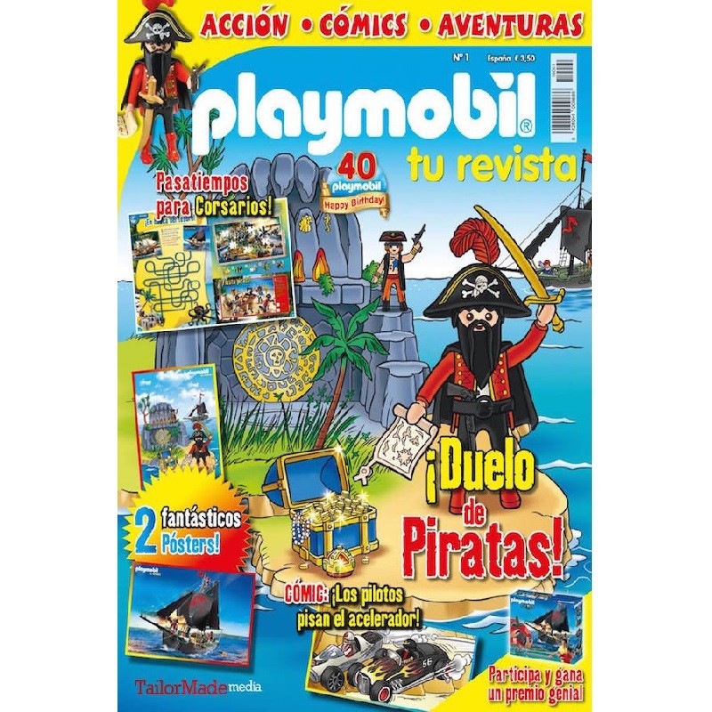 playmobil numero 1 - revista Playmobil 1 bimensual chicos