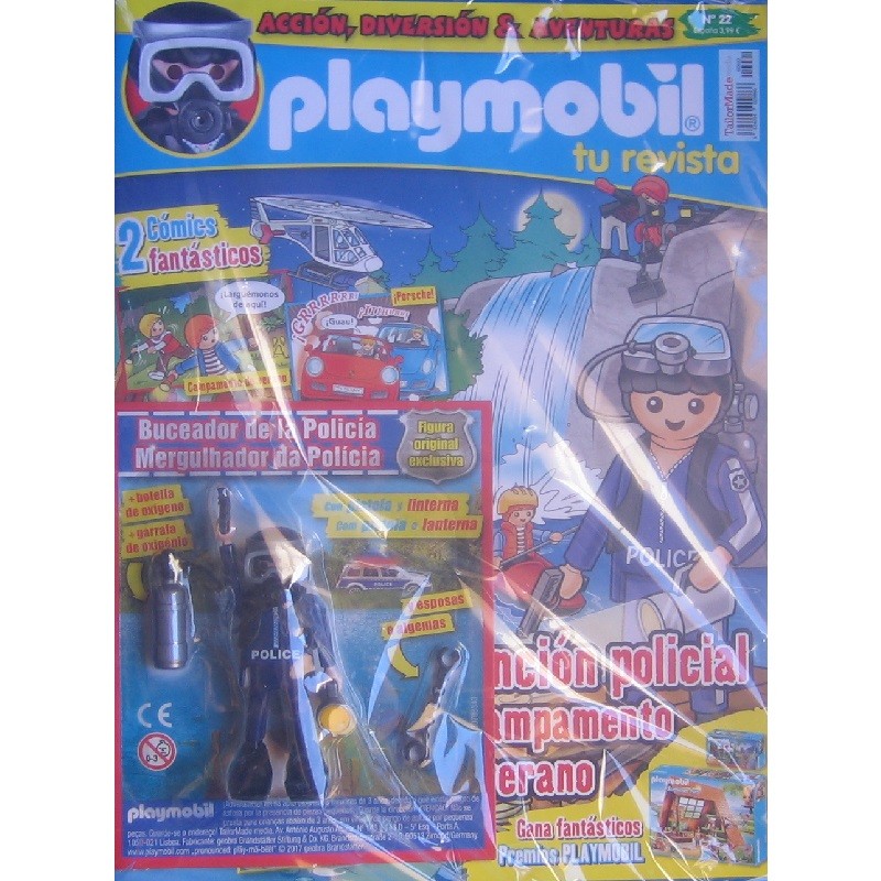 playmobil n 22 chico - Revista Playmobil 22 bimensual chicos