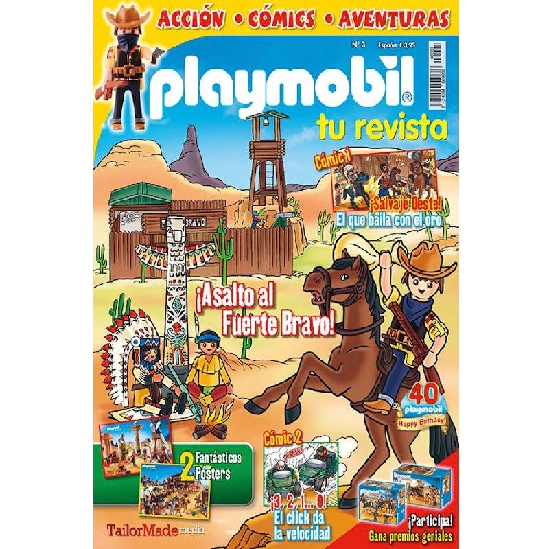 playmobil Numero 3 - revista Playmobil 3 bimensual chicos