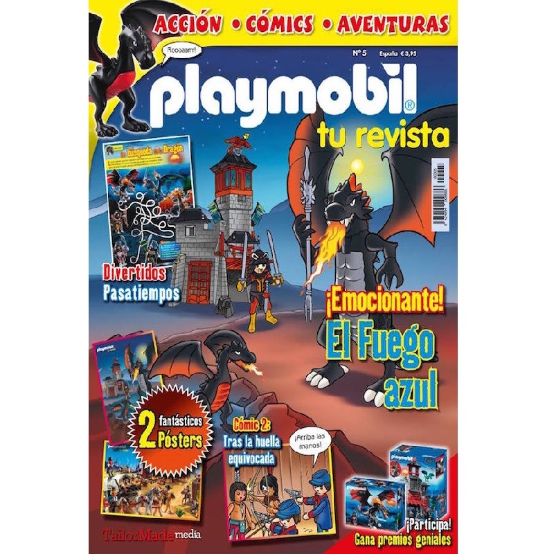 playmobil Numero 5 - Revista Playmobil 5 bimensual chicos