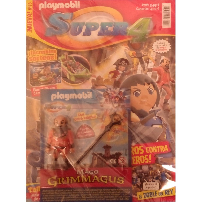 playmobil n13 super4 - Revista Playmobil Super 4 numero 13