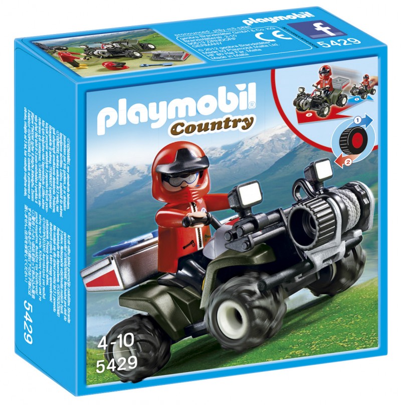 playmobil 5429 - Quad Rescate de Montaña