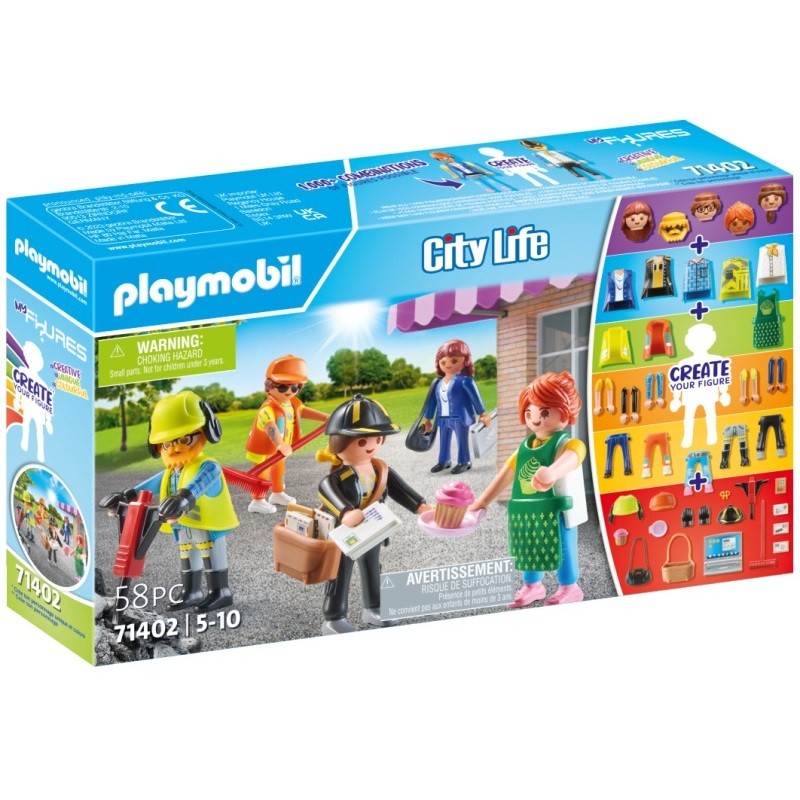 playmobil 71402 - My Figures: Vida en la ciudad