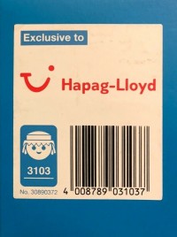 playmobil 3103 - Piloto y Azafata Hapag-Lloyd