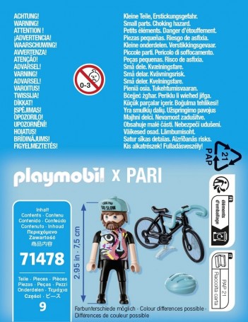 playmobil 71478 - Ciclista de carretera Paul
